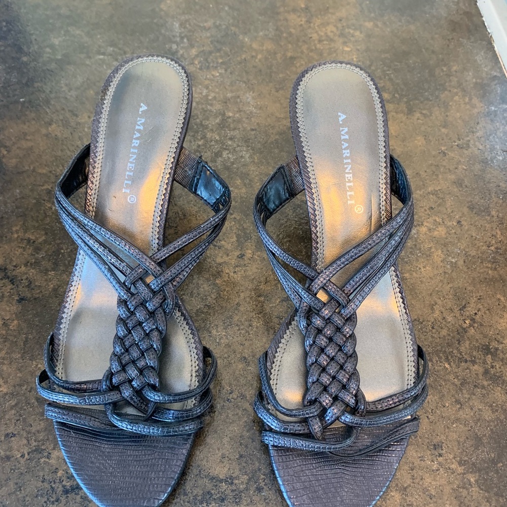 🌈 A. Marinelli heeled sandals - Picture 3 of 6